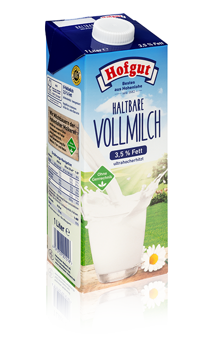 Hofgut long-life whole milk 3.5% 1.0L